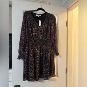 NWT LOFT Ladybug Dress (XS)
